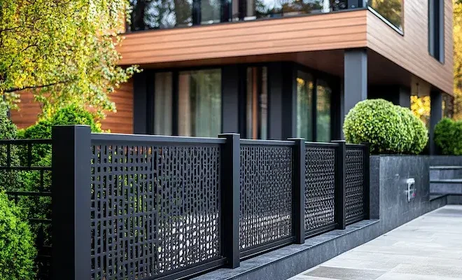 Aluminiumzaun aus Polen