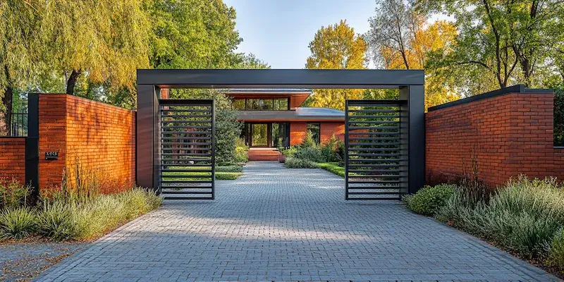 Aluminiumzaun aus Polen