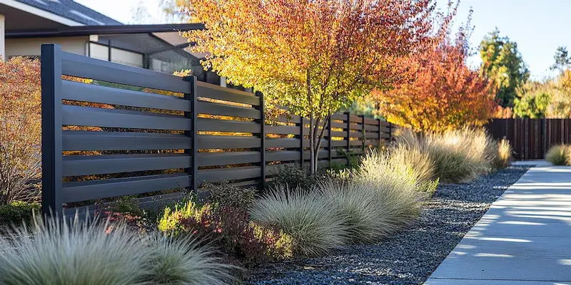 Metalzaune aus Polen
