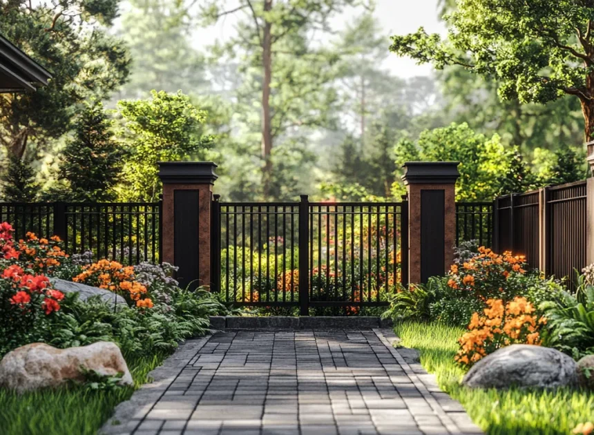 Zäune aus Polen mit montage