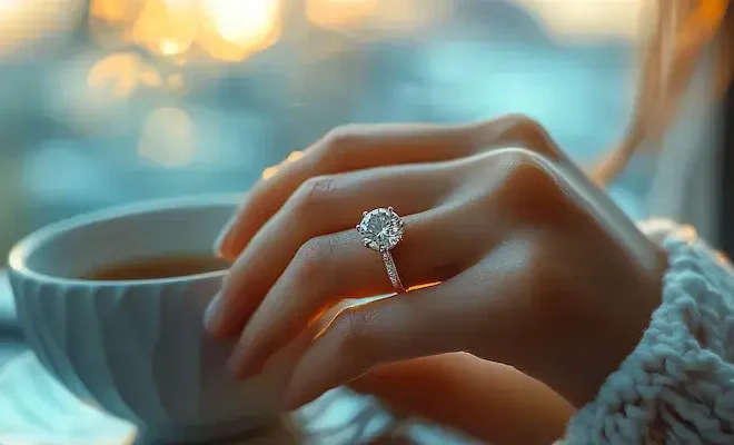 Pierścionek zaręczynowy na którym palcu