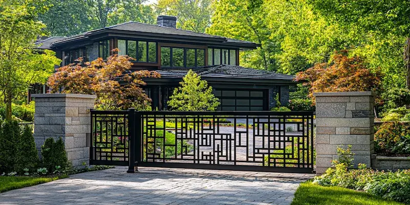 Sichtschutzzaun Polen mit Montage