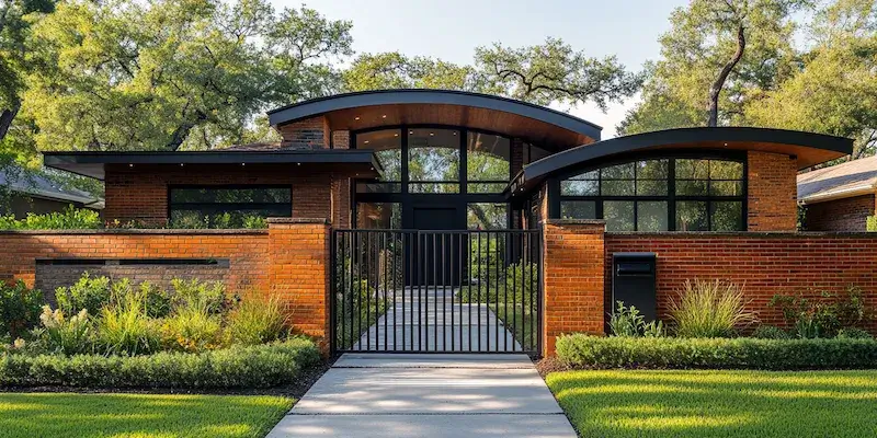 Alu Zäune aus Polen mit Montage