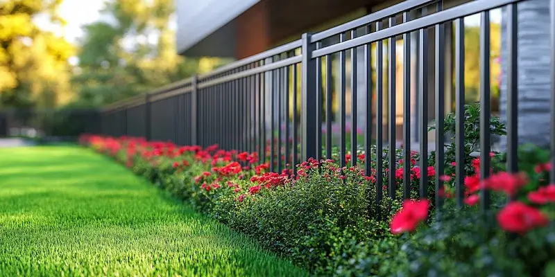 Gartenzaun aus Polen