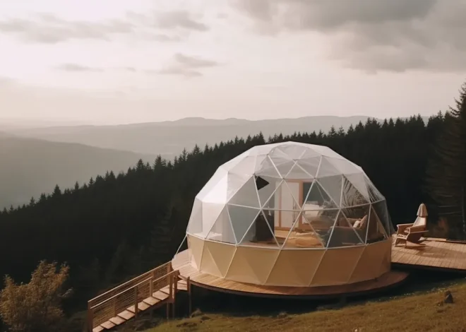 Namiot glampingowy całoroczny