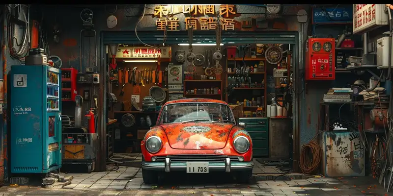 Naprawa samochodu w warsztacie samochodowym