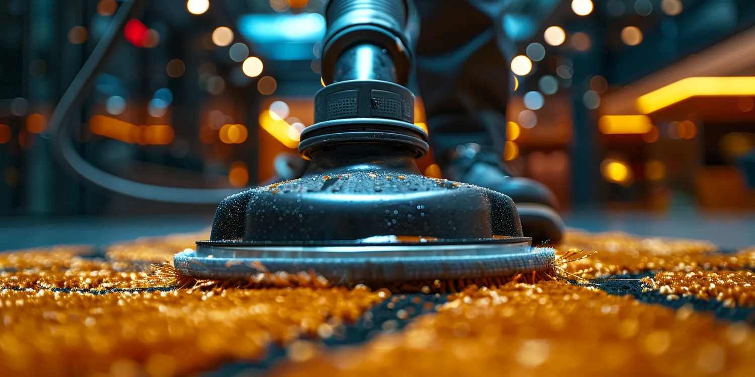 Wszechobecne plamy na wykładzinie biurowej